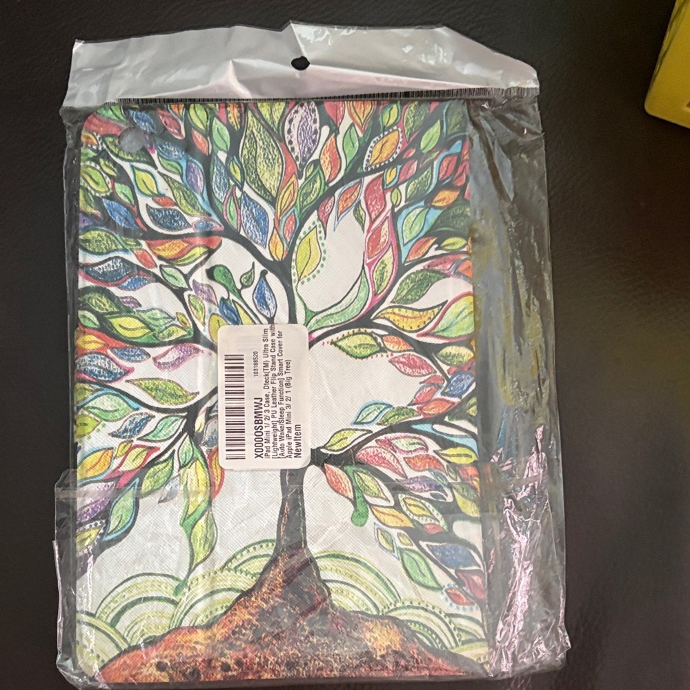 Colorful Tree Design Tablet Case - Mini iPad 1,2,3